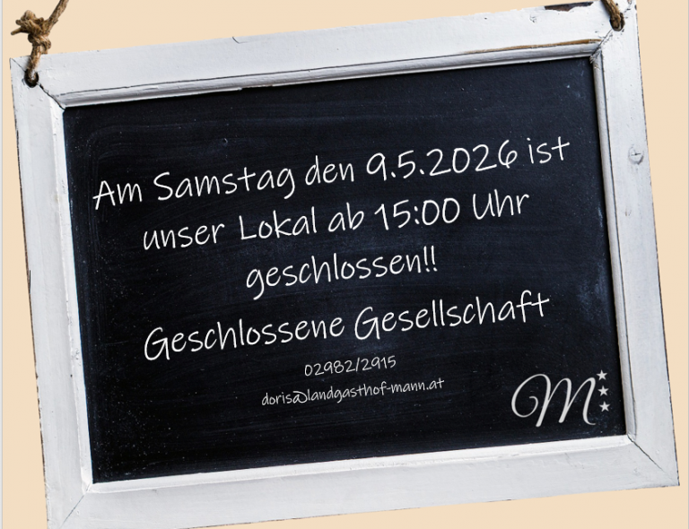 Samstag 9.5 Catering
